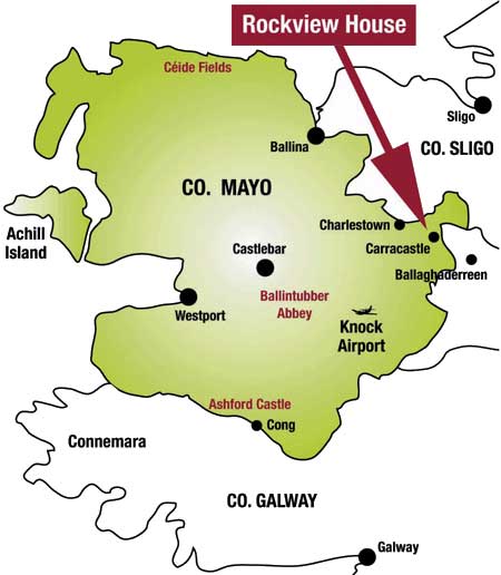 carracastle located in county mayo